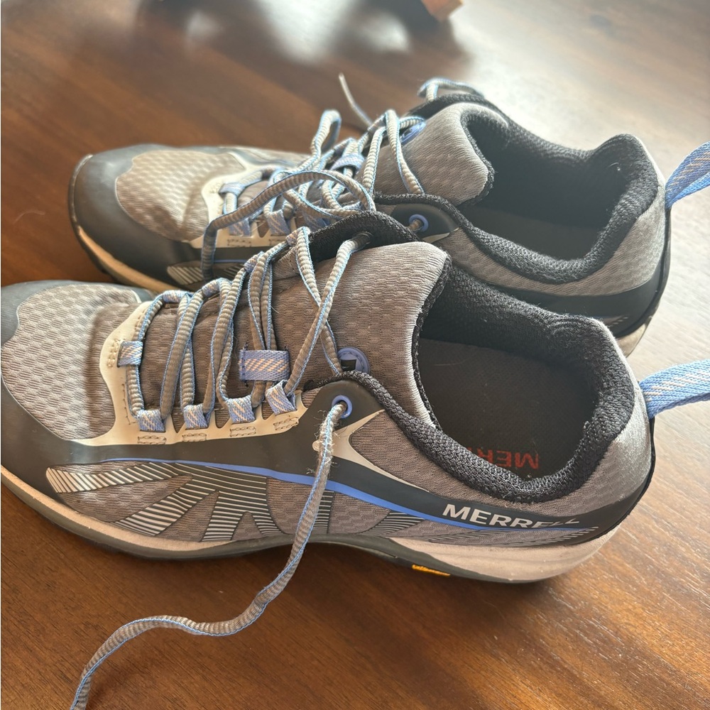 Merrell Gray and Blue Women's Siren Athletic Shoes